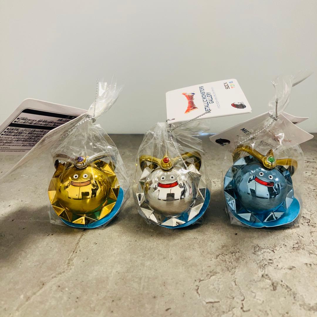 3点セット☆ドラゴンクエストメタリックモンスターズ　ゴールデンスライム　プラチナ