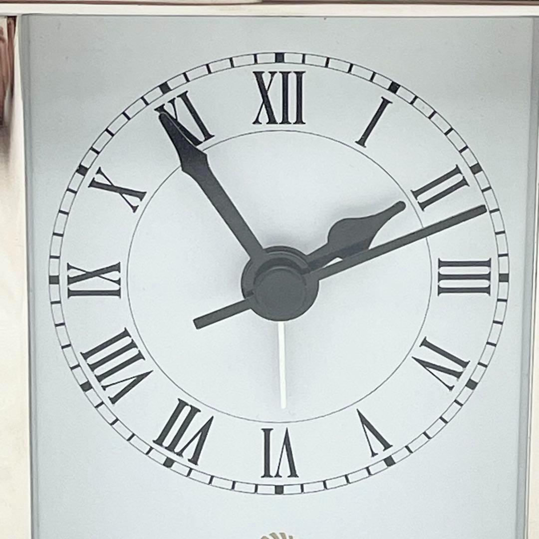 【極美品】ザ・テラスホテルズ 置時計 シルバー 沖縄 ブセナテラス