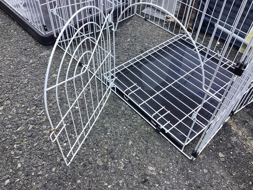 キャットタワー inペットゲージ屋根付き キャットゲージ 組立て品