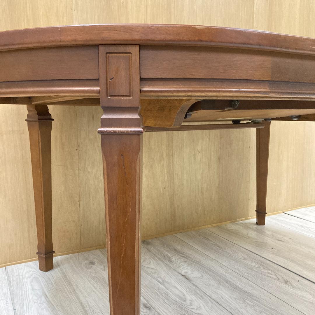 【マルニ】伸長式　ダイニングテーブル　エクステンション 伸縮