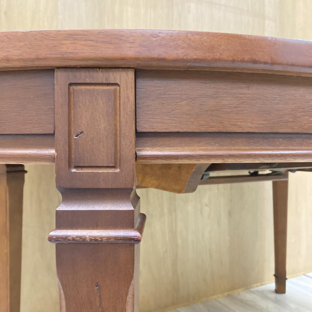 【マルニ】伸長式　ダイニングテーブル　エクステンション 伸縮