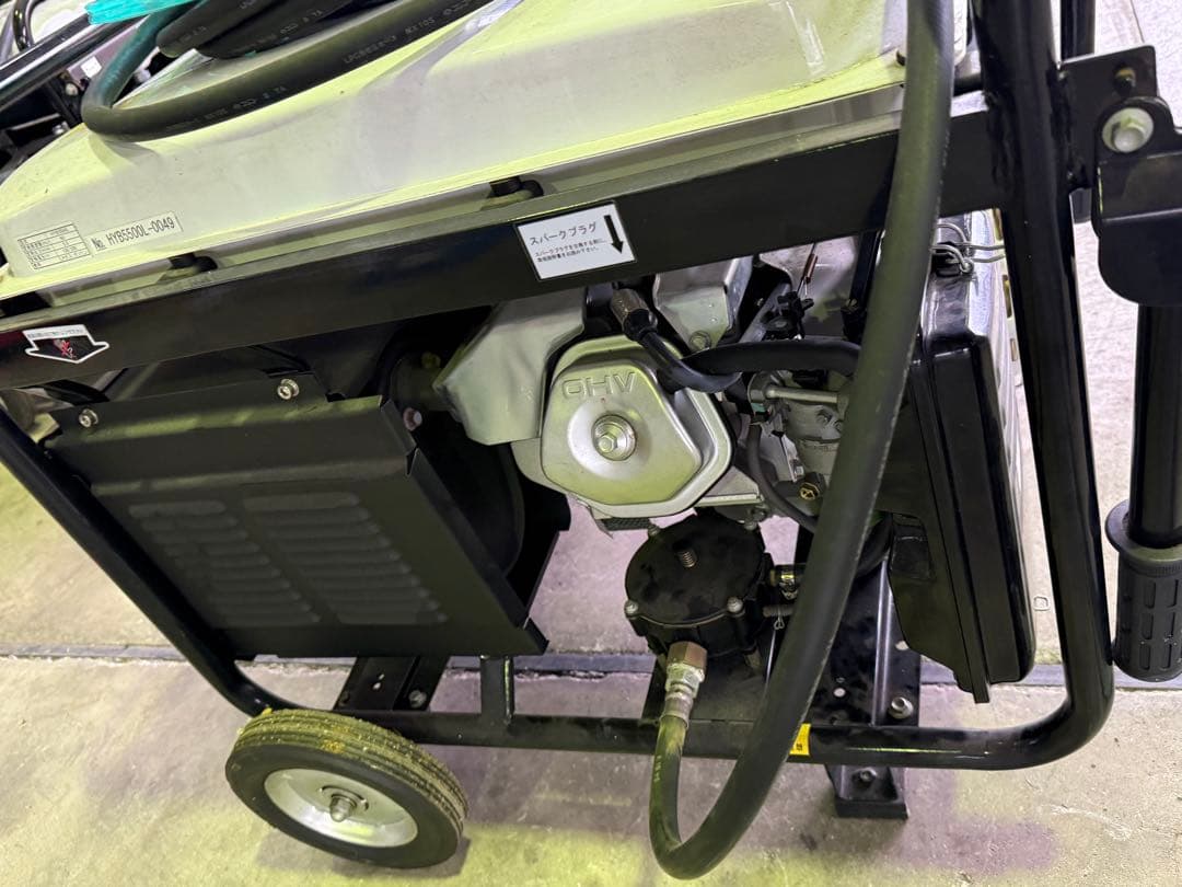 【新品未使用】ハイブリッド発電機 HYB5500L ガソリン／LPガス兼用