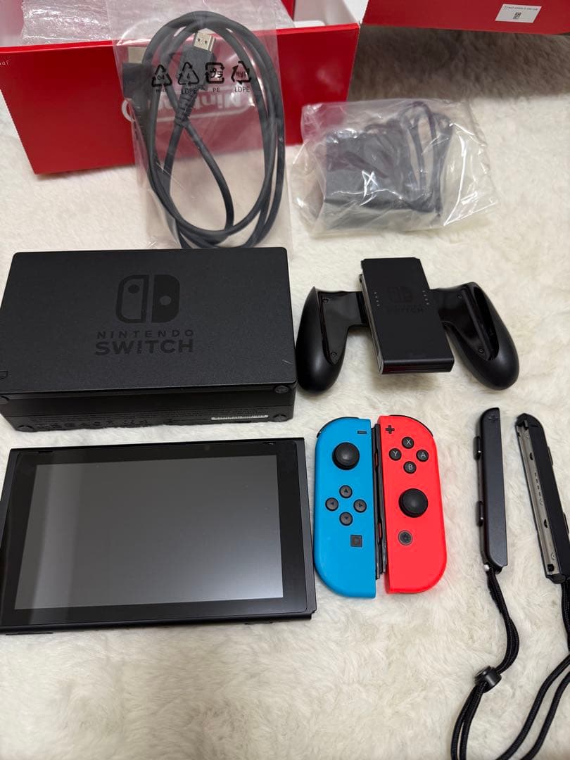 Nintendo Switch 本体セット箱あり・付属品完備・動作確認済み