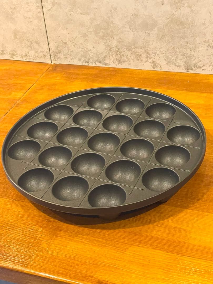 【TOFFY】電気グリル鍋 たこ焼き器 取扱説明書・箱付き