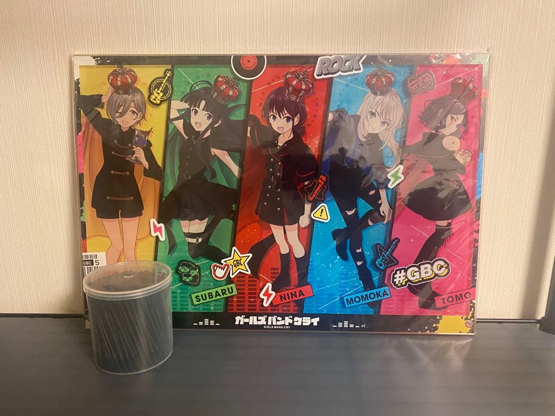 【受注生産】ガールズバンドクライ 8mm アクリルボード