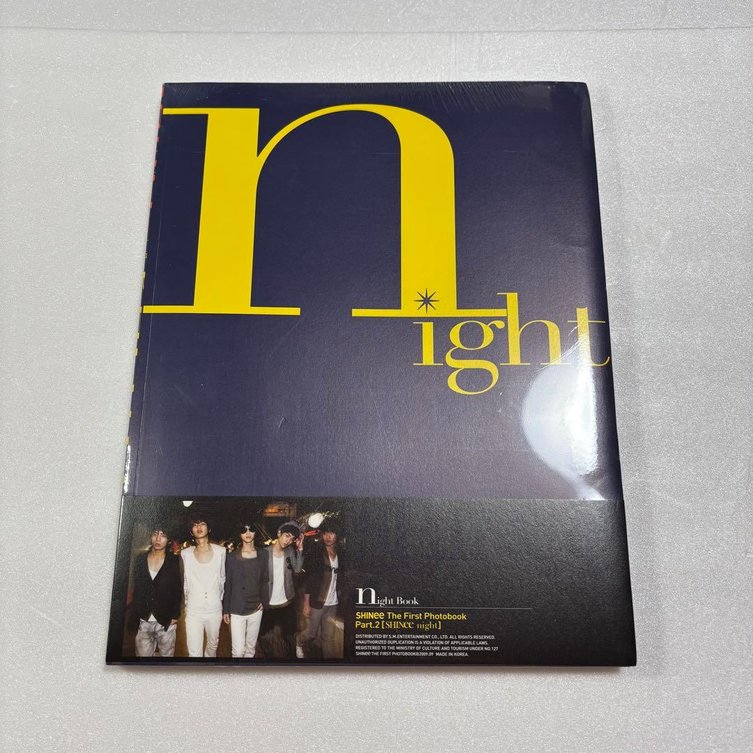 SHINee night PHOTOBOOK 写真集 DVD 新品未開封