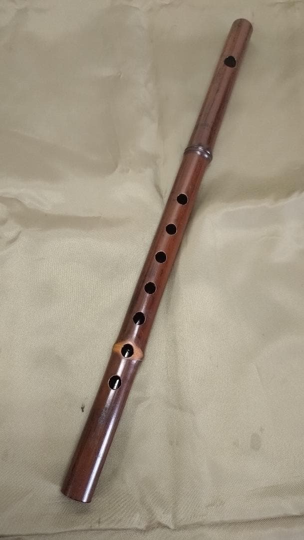 MR様　煤竹　真竹笛　古典調４本調子　篠笛