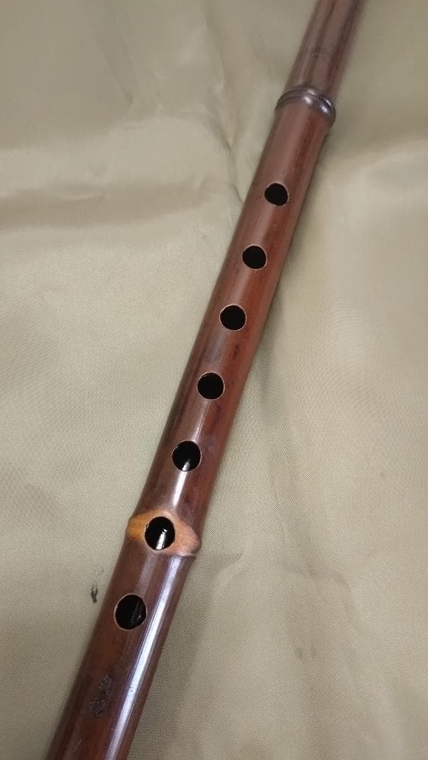 MR様　煤竹　真竹笛　古典調４本調子　篠笛