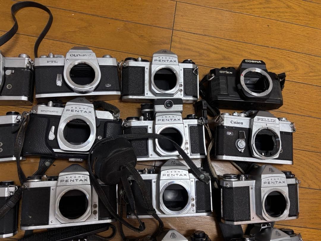 フィルム一眼レフカメラセットジャンク 30台 処分価格 ②