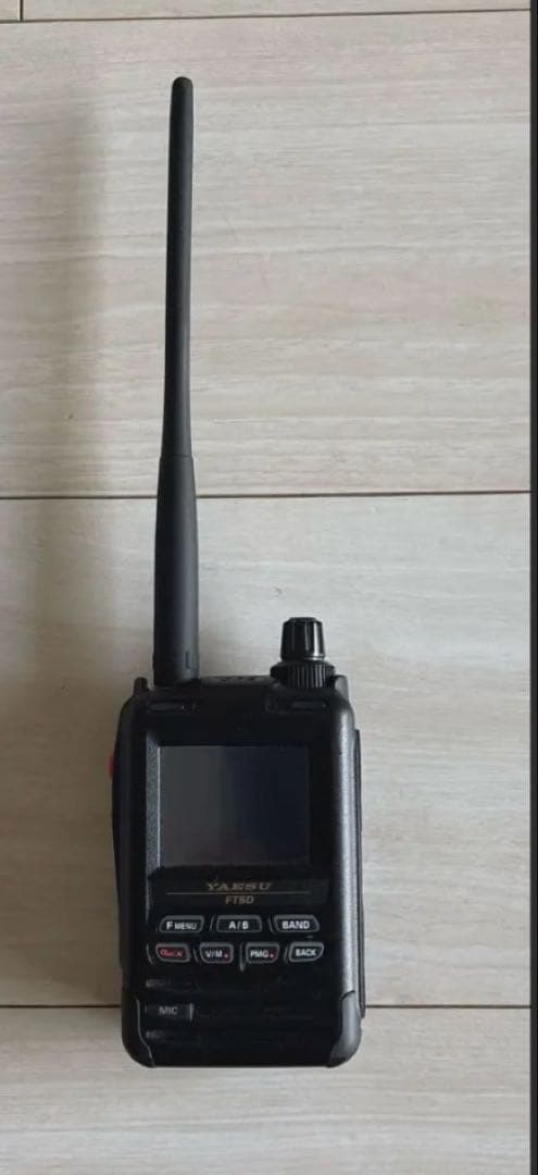 YAESU FT5Dハンディ受信機　　　　　RH-770ロッド　 業務日誌付き