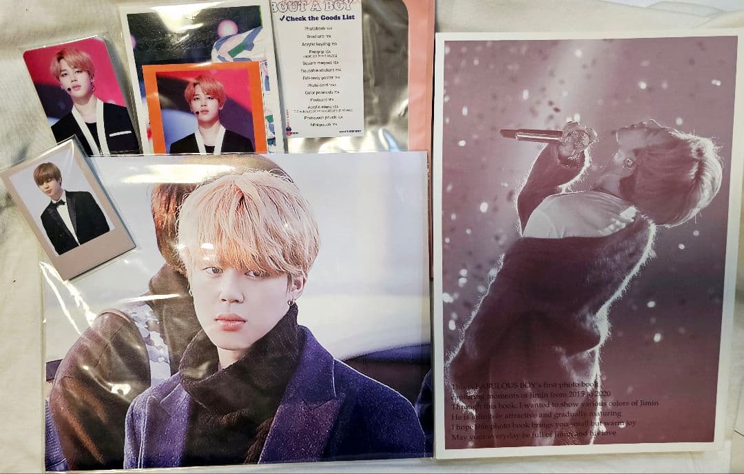 激レア‼️BTS ジミン マスター写真集【 ABOUT A BOY】