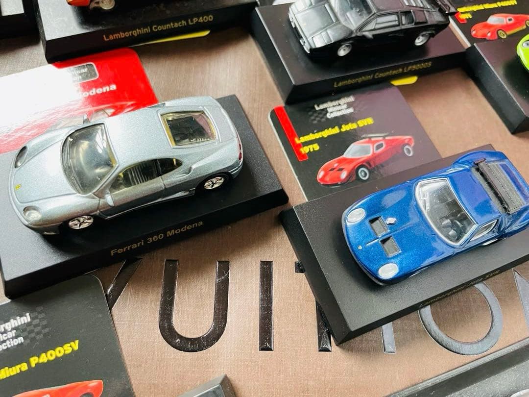 ミニカー ランボル　フェラーリ 22個KYOSHO ダイドーリミッドエディション