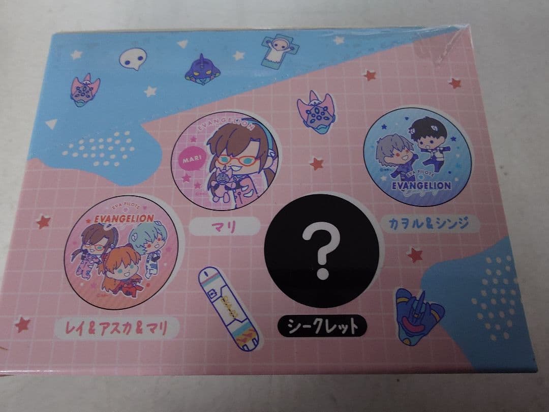 新世紀エヴァンゲリオン トレーディング 缶バッジ　15箱　計240個