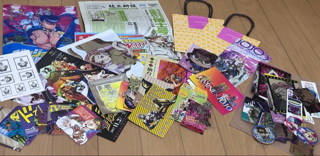 ジョジョグッズまとめ売り 65点以上 レア 非売品多数 JOJO 超像