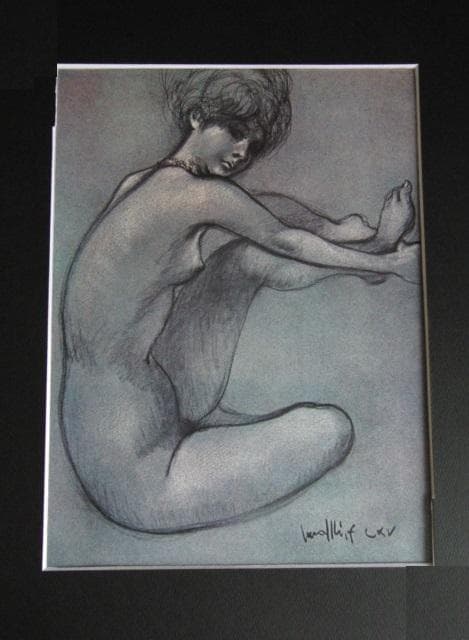 古澤岩美、【16】、超希少な1969年2000部限定、大判額装用画集より