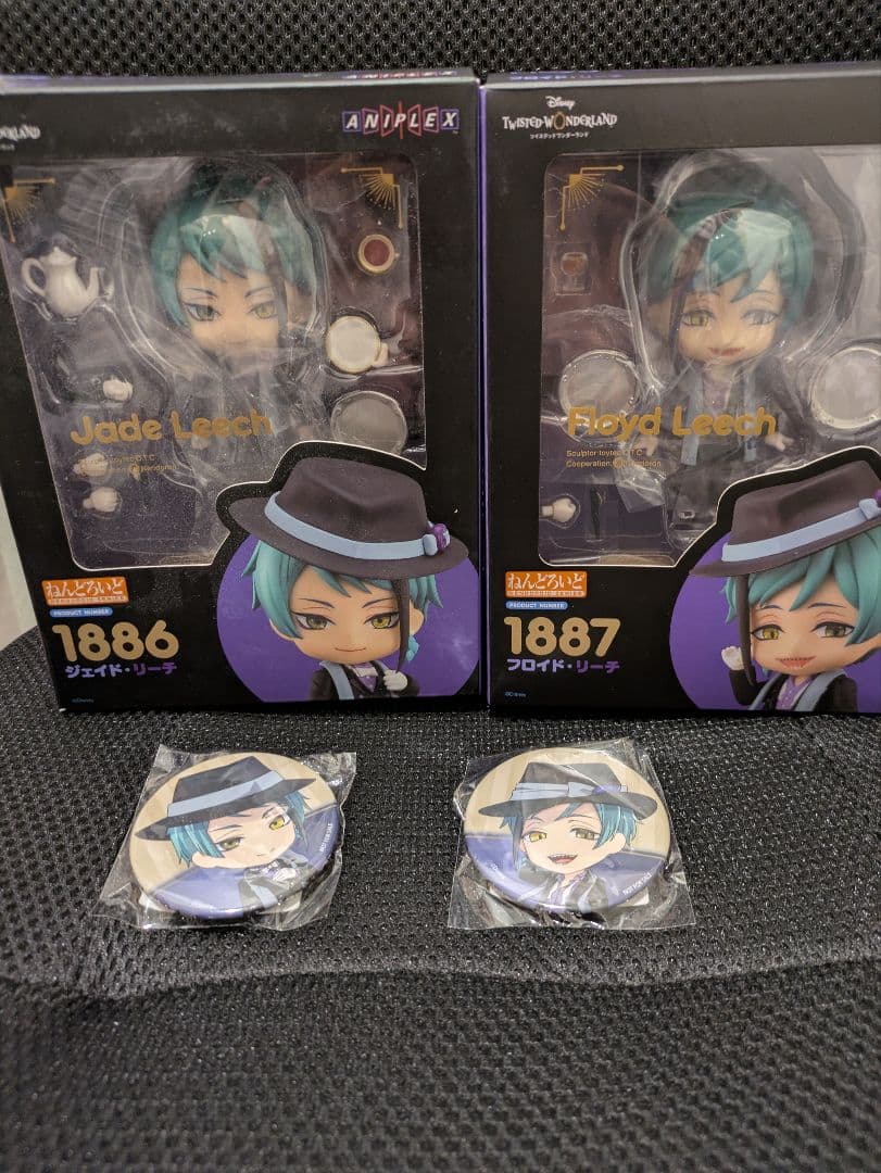 ジェイド・リーチ、フロイド・リーチ ねんどろいど 缶バッジ付き