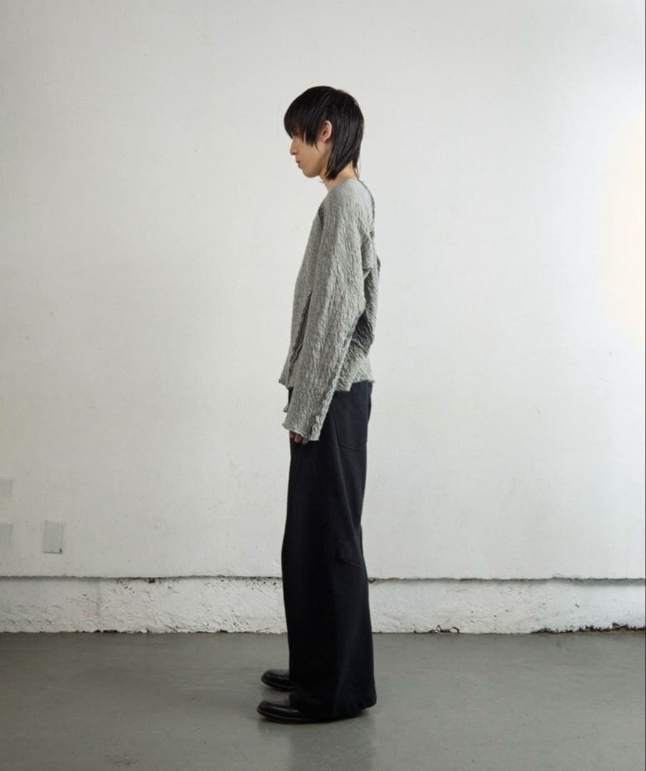 トップス NVRFRGT PANELED LONG SLEEVE T SHIRT