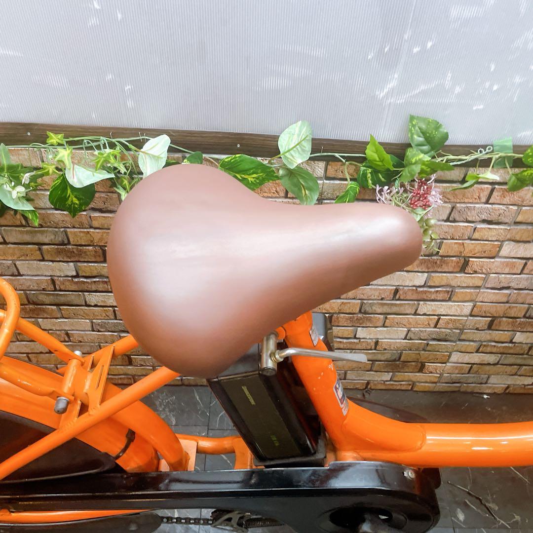 【87】電動自転車 YAMAHA PAS Babby オレンジ 20インチ