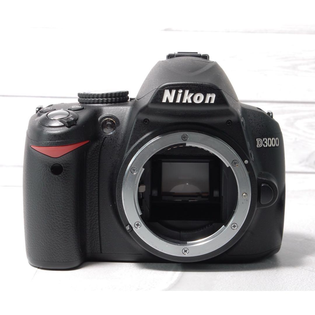 美品✨Nikon D3000 AF-S 18-55mm レンズキット スマホ転送
