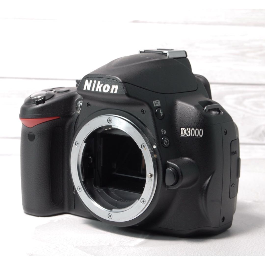 美品✨Nikon D3000 AF-S 18-55mm レンズキット スマホ転送