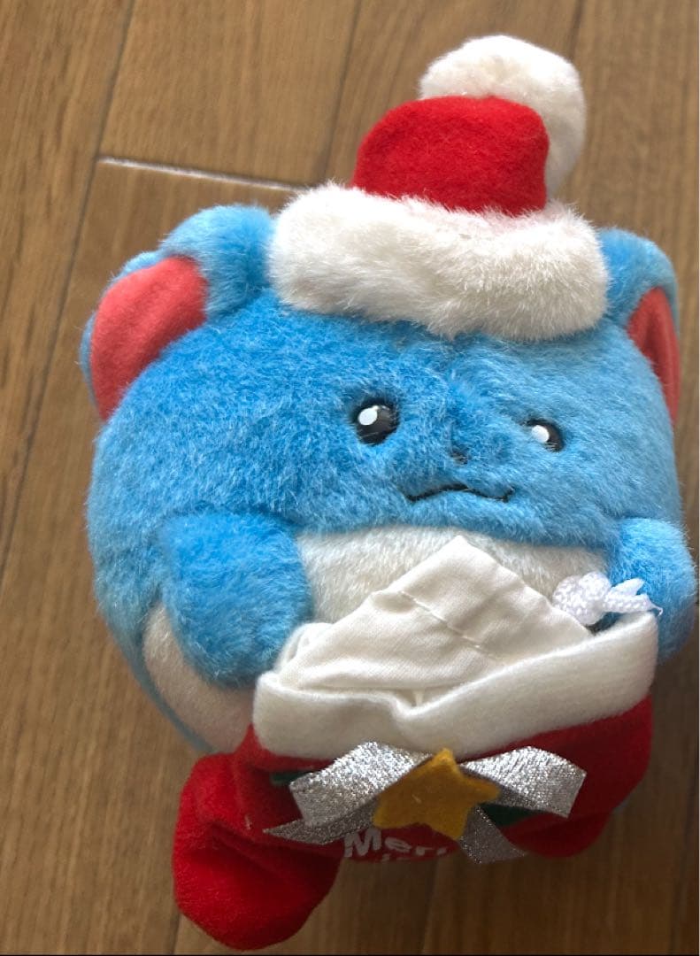 初期ポケモン TOMY製 マリル クリスマス ぬいぐるみ ヴィンテージ レトロ