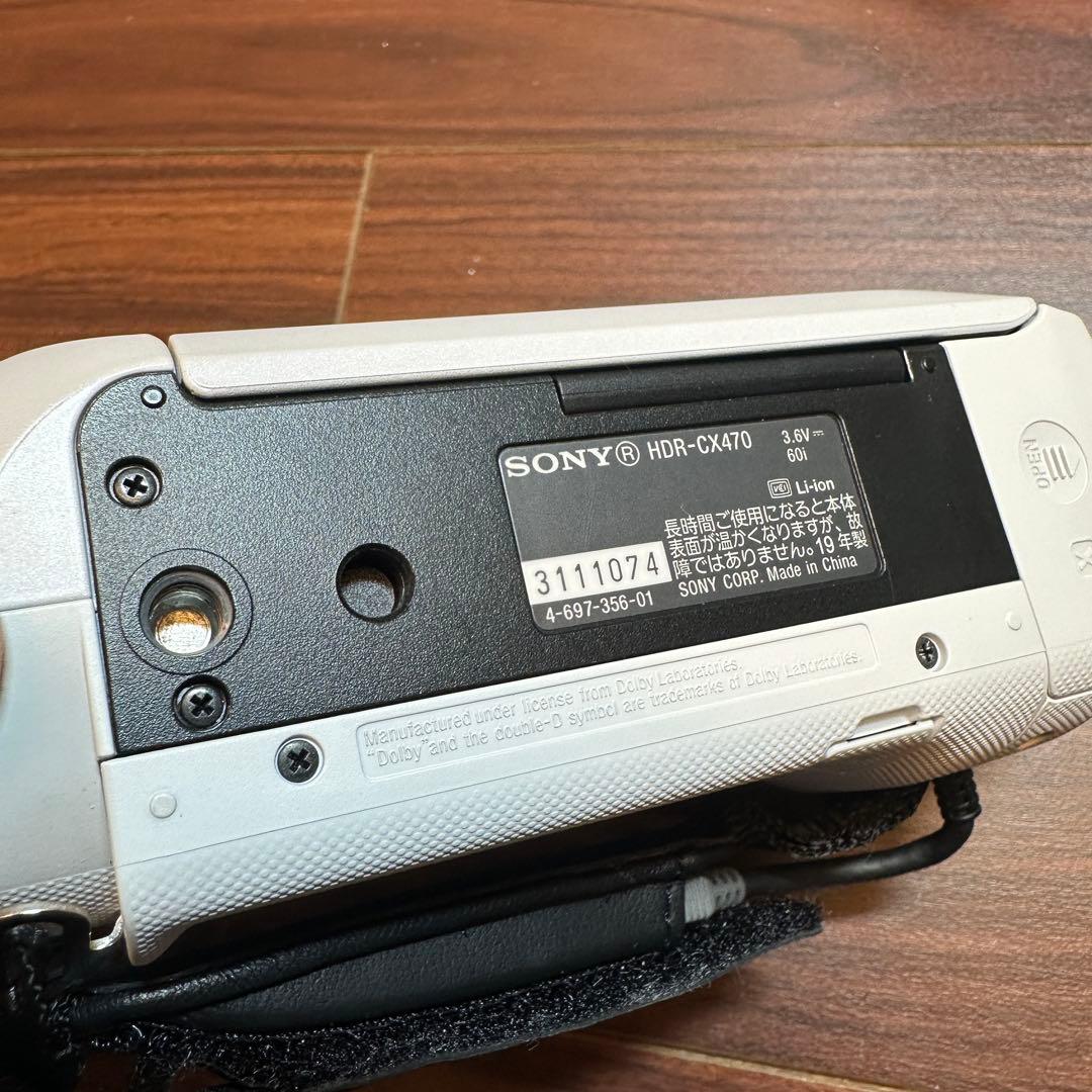 SONY HDR-CX470 ビデオカメラ 2032