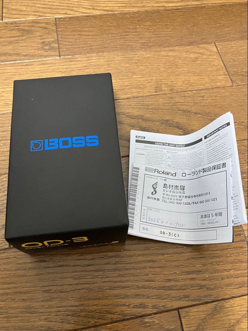 【良品】BOSS OD-3