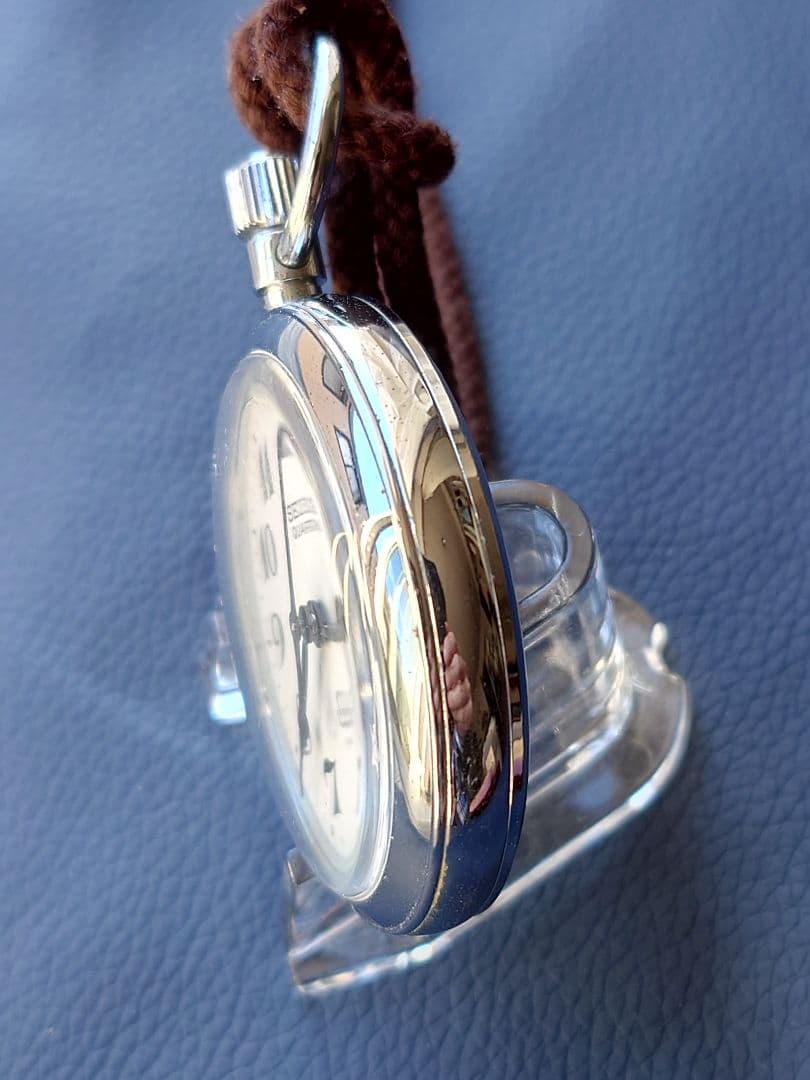 上越新幹線開業記念 刻印あり 【稼働中】セイコー SEIKO 鉄道懐中時計