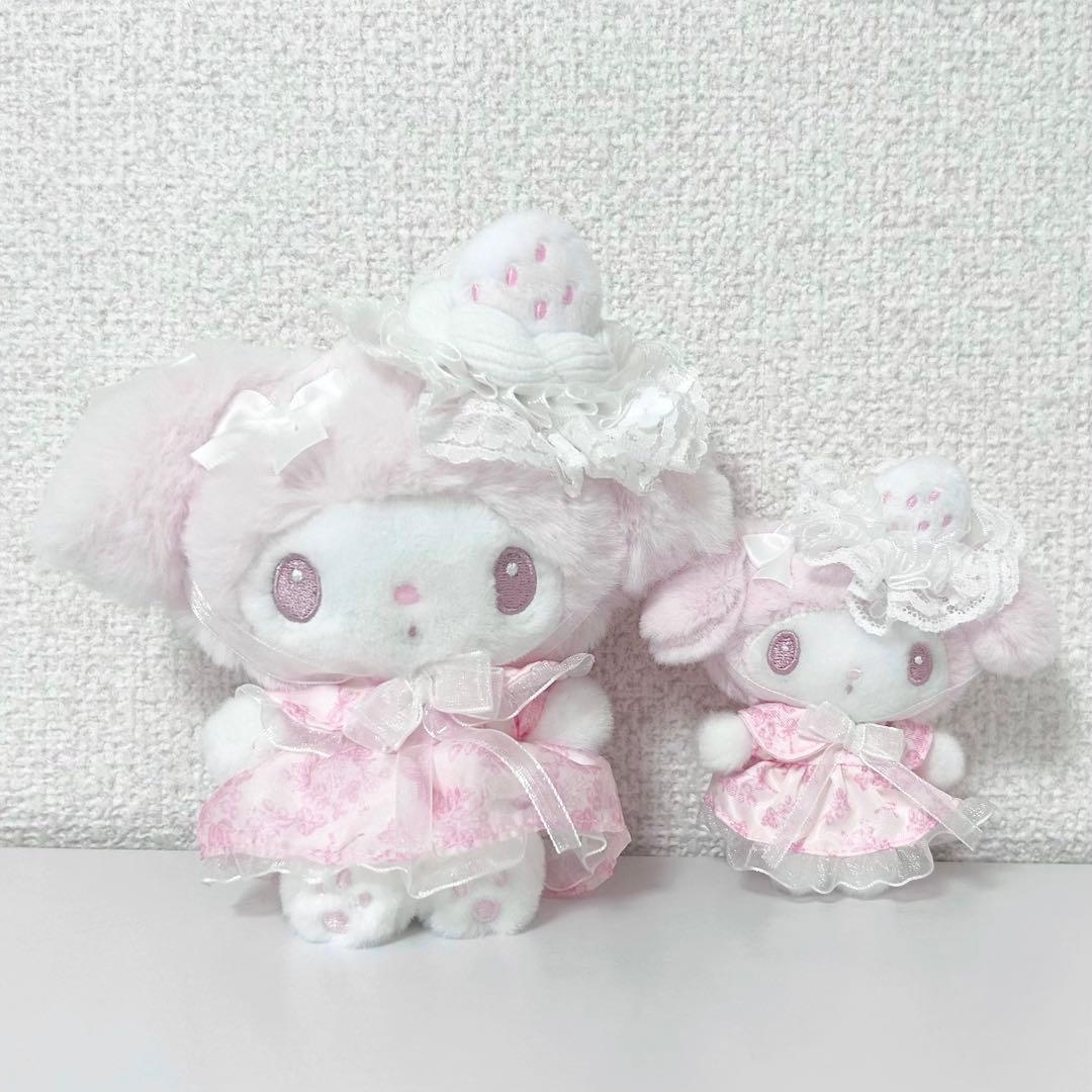 【最終値下げ】マイメロディ バースデー 白いちご ティータイム マスコットセット