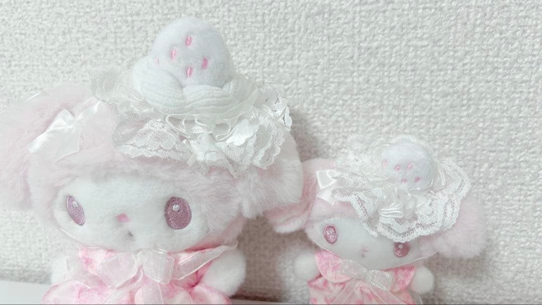 【最終値下げ】マイメロディ バースデー 白いちご ティータイム マスコットセット