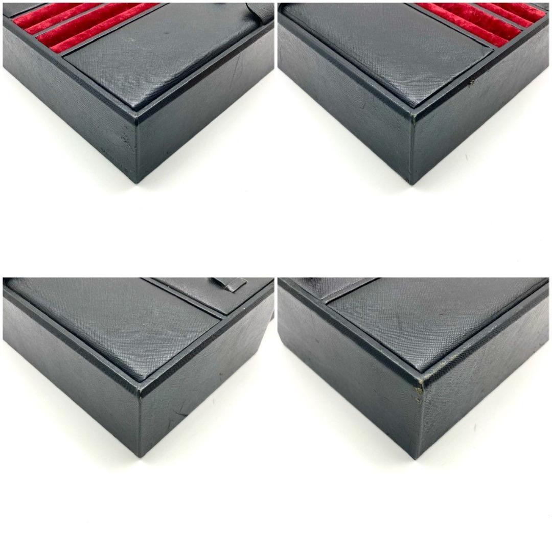 グッチ ジュエリーケース アクセサリーボックス ブラック レッド 70926