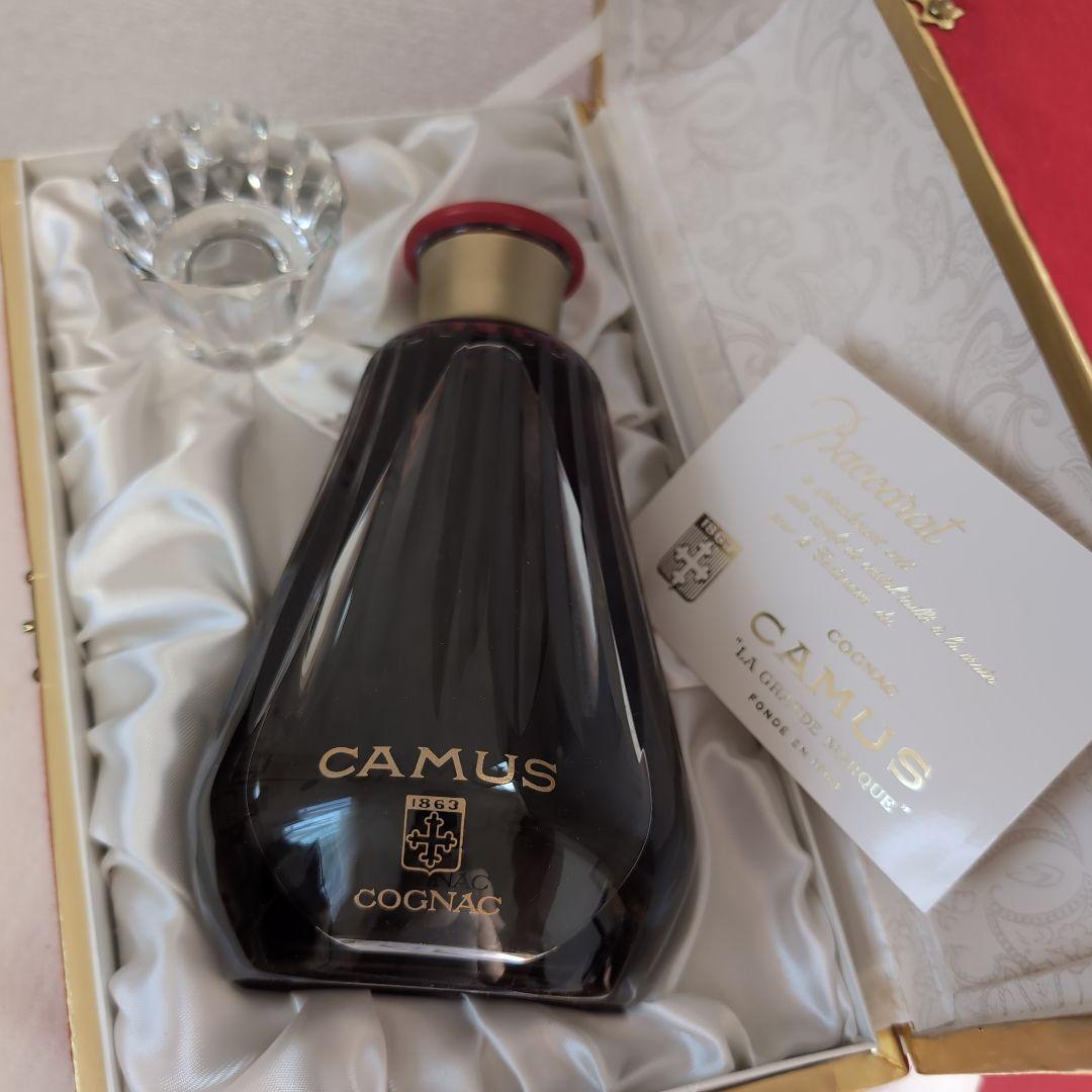 ☆箱付☆カミュ バカラ カラフェ　コニャック 替栓付き クリスタル