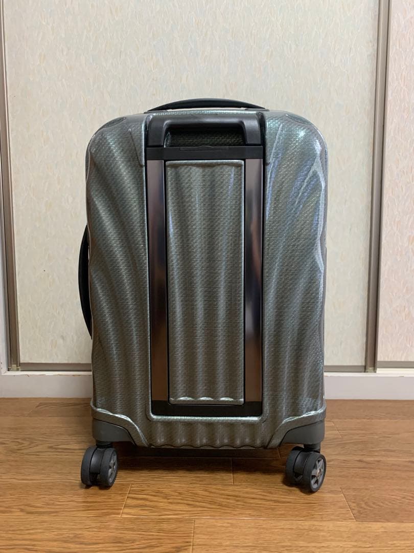 サムソナイト シーライト55EXP 36-42L メタリックグリーン 機内持込み