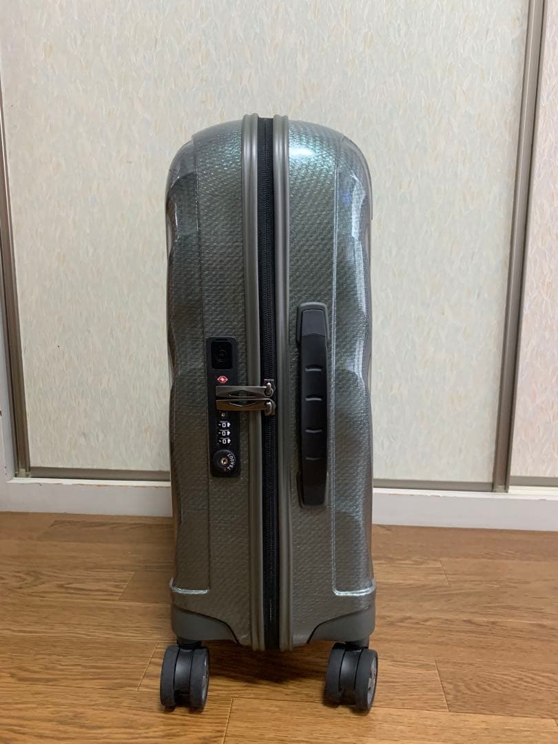 サムソナイト シーライト55EXP 36-42L メタリックグリーン 機内持込み