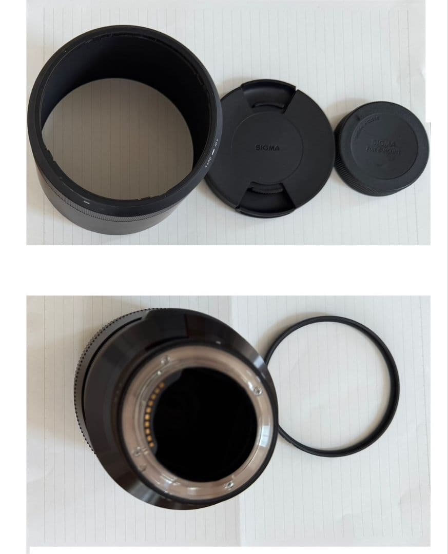 【美品】SIGMA 135mm F1.8 Eマウント フィルター付