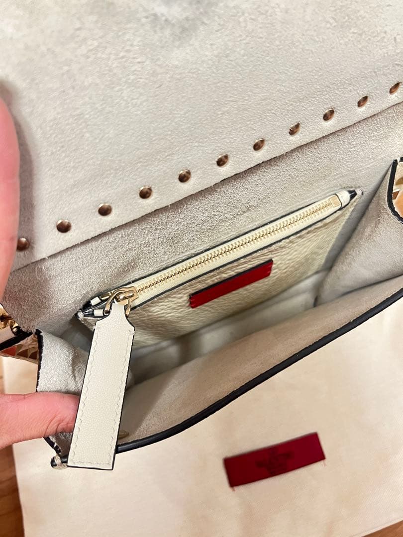 Valentino スタッズ付きショルダーバッグ