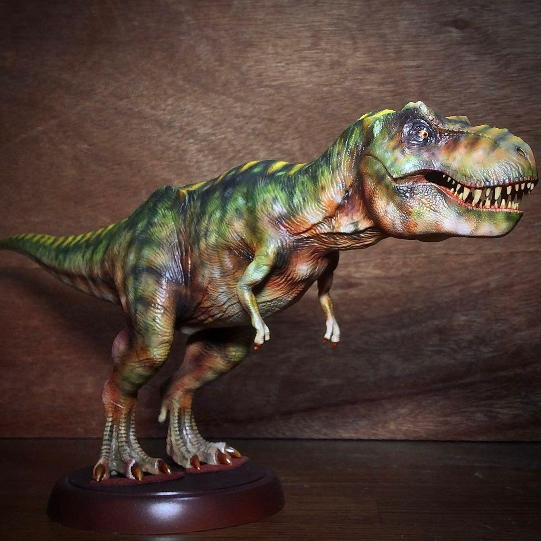 ティラノサウルス ガレージキット完成品！　恐竜