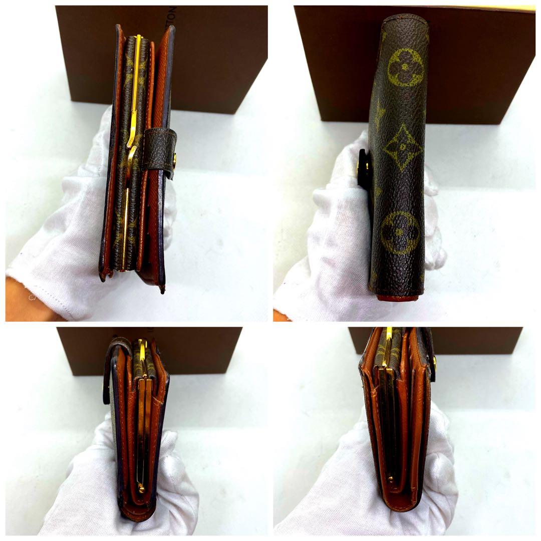 ❤️新品に近い❤️定価の半額以下‼️赤字価格‼️LV❤️モノグラム❤️がま口❤️ユニセックス