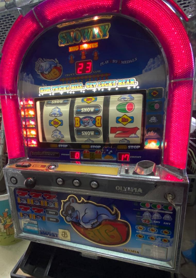 パチスロ　4号機　スノーキー KY OLYMPIA