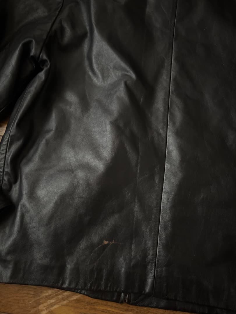 Old Gap レザージャケット　ダークブラウン