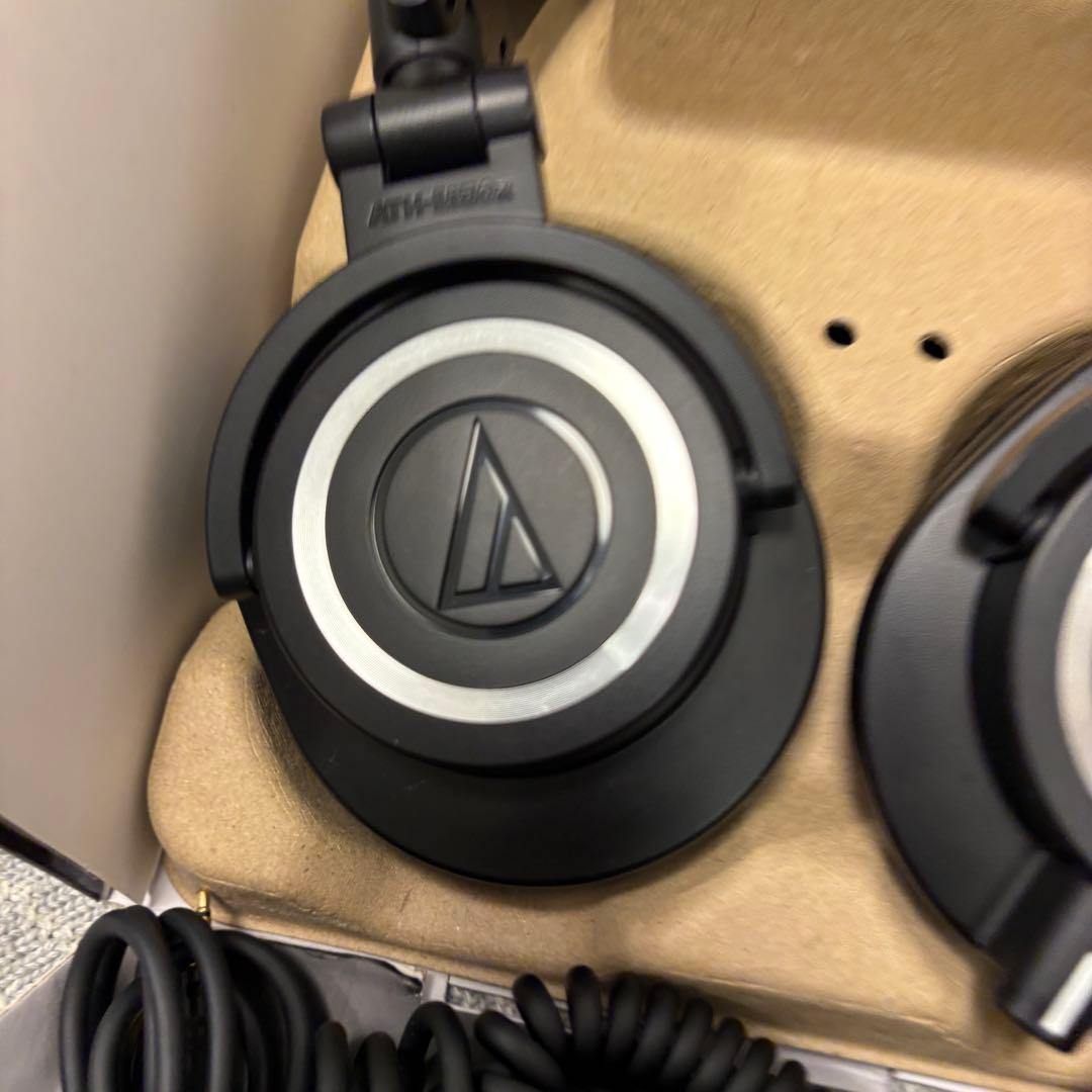 【美品】Audio-Technica ATH-M50x 有線ヘッドホン