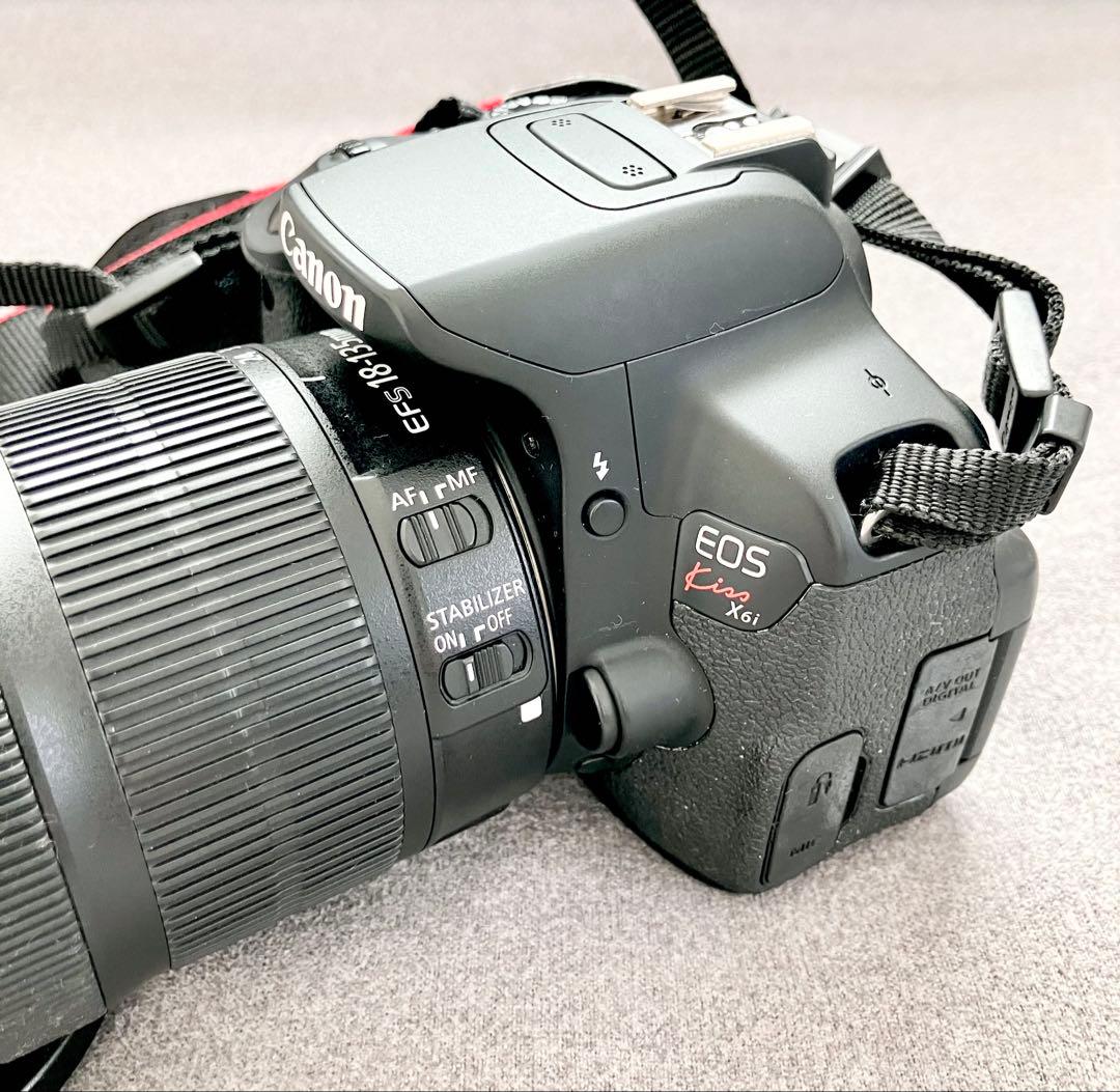 【初心者にオススメ】Canon kiss X6i 本体+レンズセット