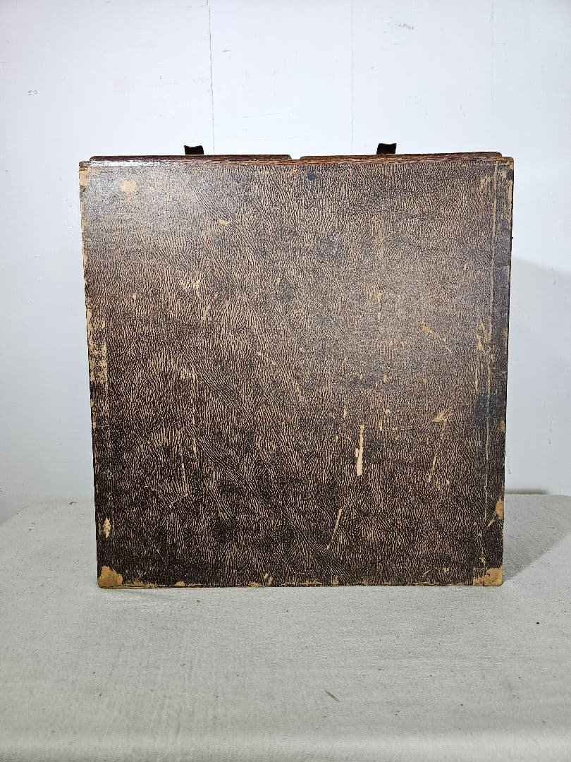 USアンティーク WINEL社製 木製のファイルキャビネット カードホルダー