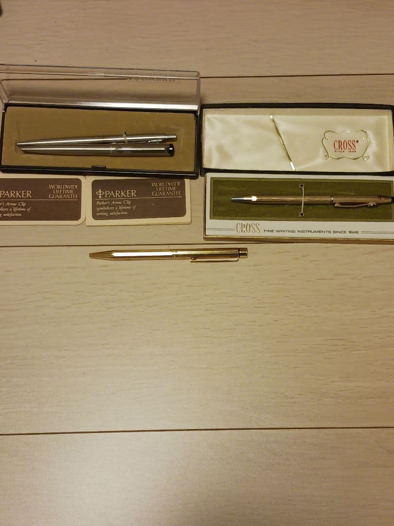 Parker・Cross・Sheaffer 4本　まとめ売り　和