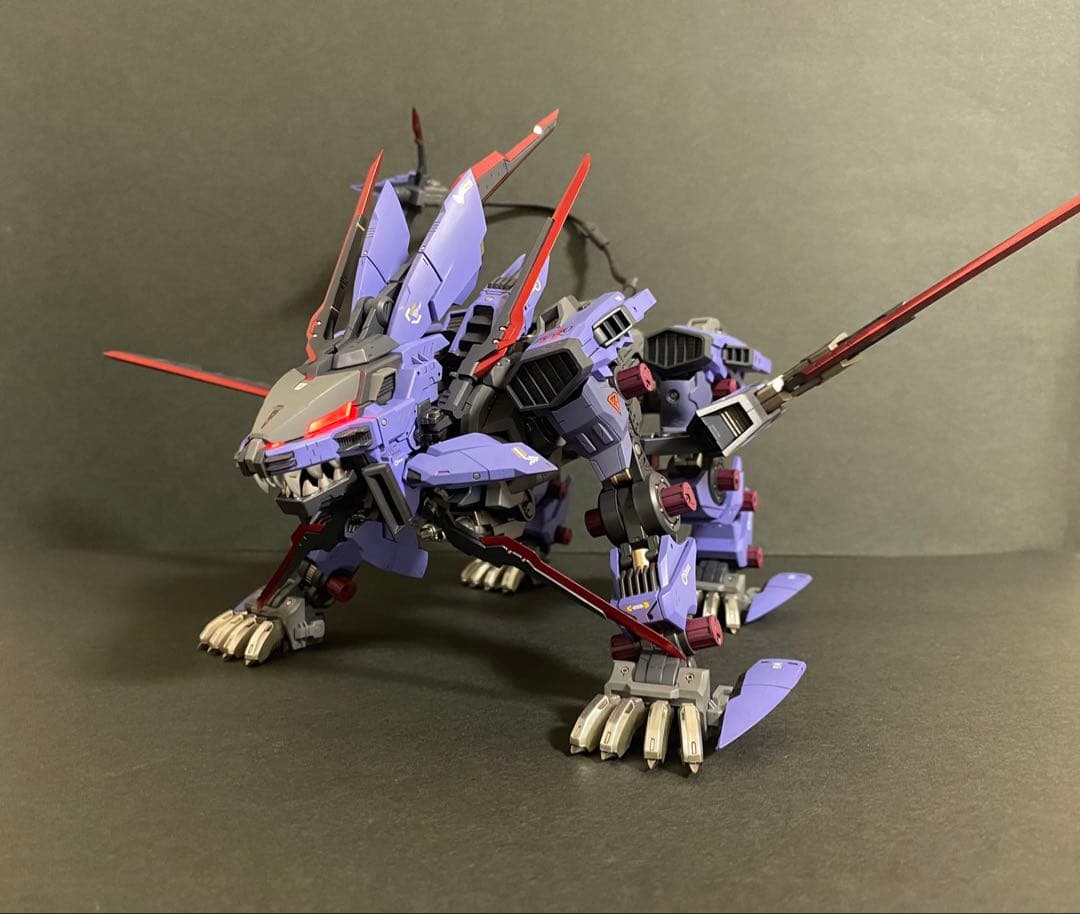 【完成品】ゾイド　hmm ライガーゼロシュナイダー