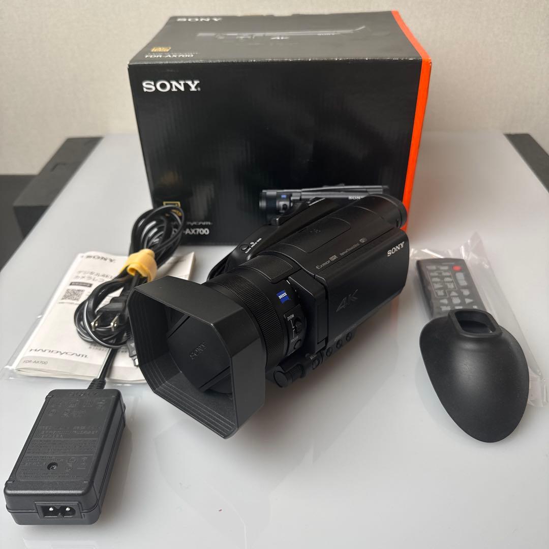 SONY FDR-AX700 4K ビデオカメラ 本体