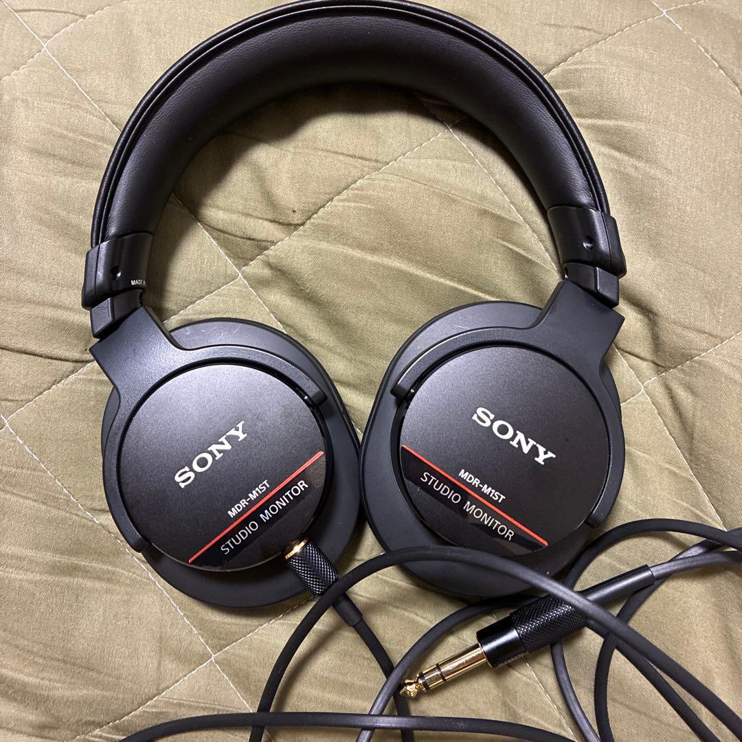 SONY MDR-M1ST + エルパ 変換プラグ PA-106