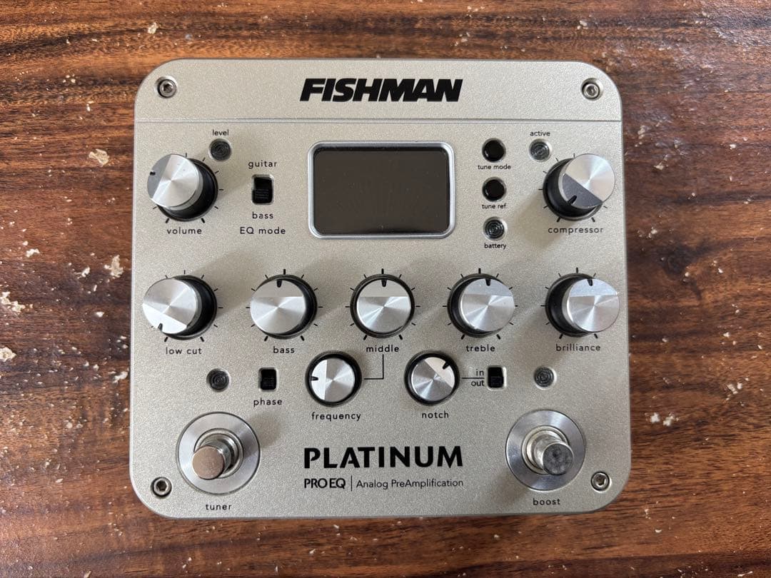 Fishman Platinum Pro EQ アナログプリアンプ