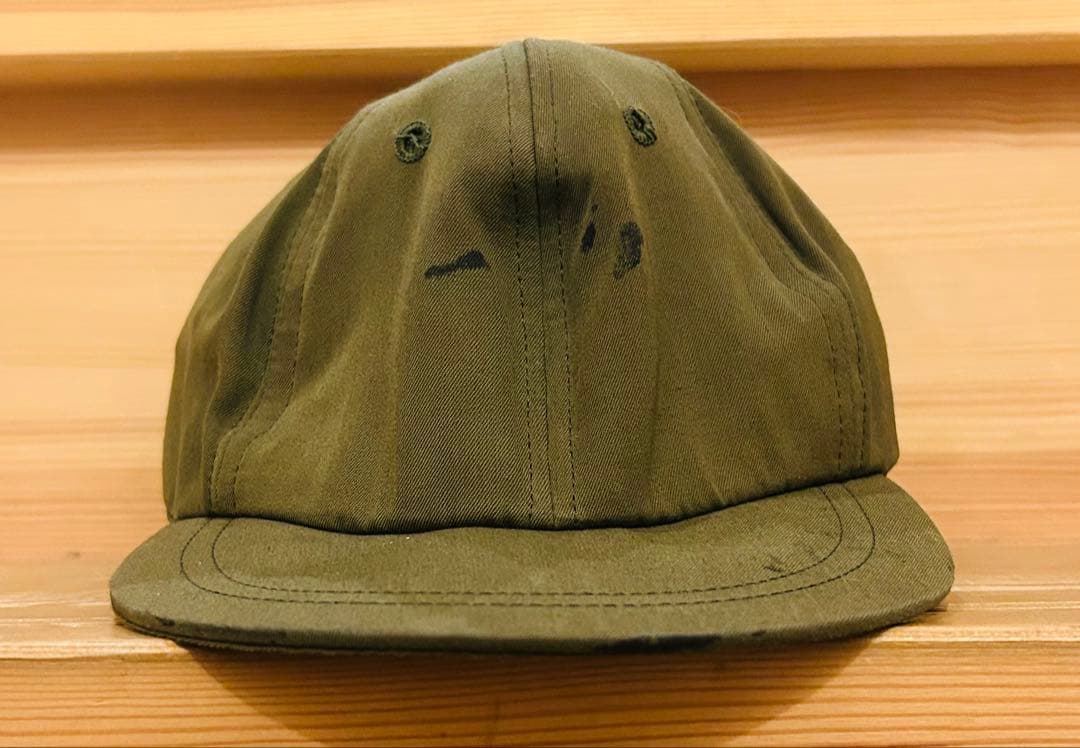キャップ 帽子 60s US A.R.M.Y 軍物 アメリカ 軍 カーキ