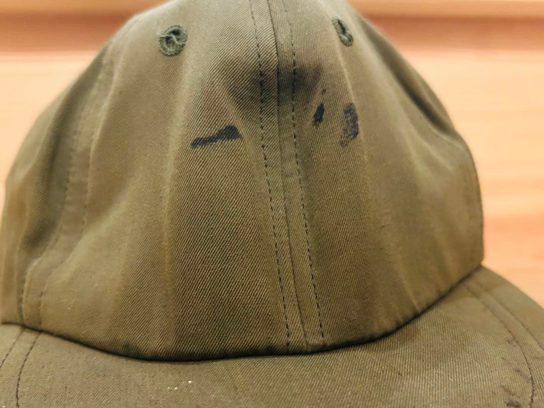 キャップ 帽子 60s US A.R.M.Y 軍物 アメリカ 軍 カーキ